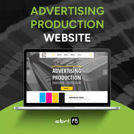 Presentation Website for Advertising Production Company