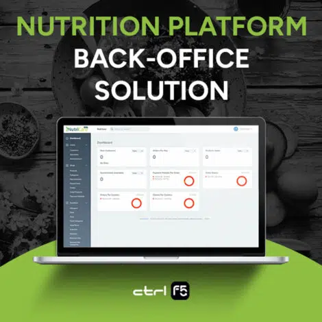 Back-office Solution Nutrition Platform Management